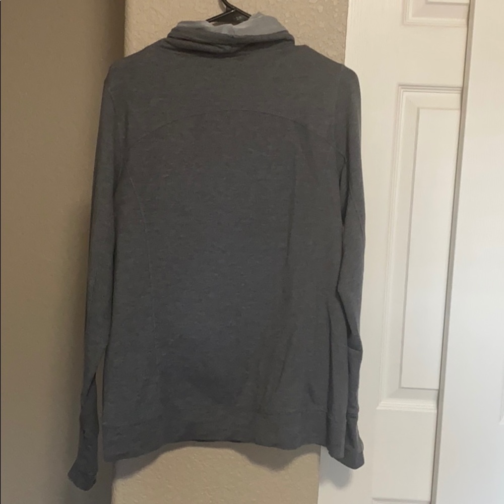 Three Sixty Six gray pullover - Picture 6 of 7